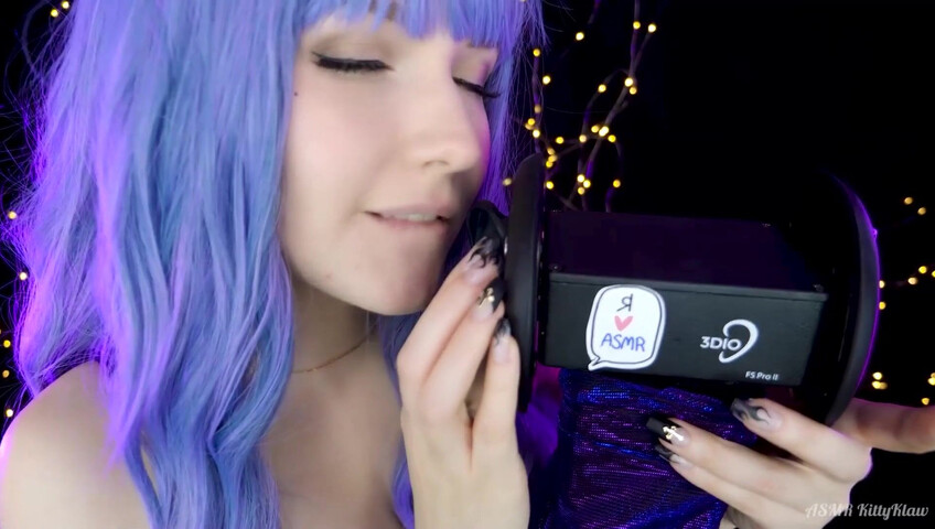 ASMR Kitty Klaw - Hot Licking & Mouth sounds