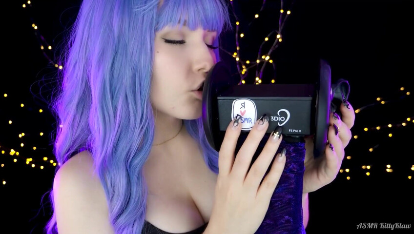 ASMR Kitty Klaw - Hot Licking & Mouth sounds