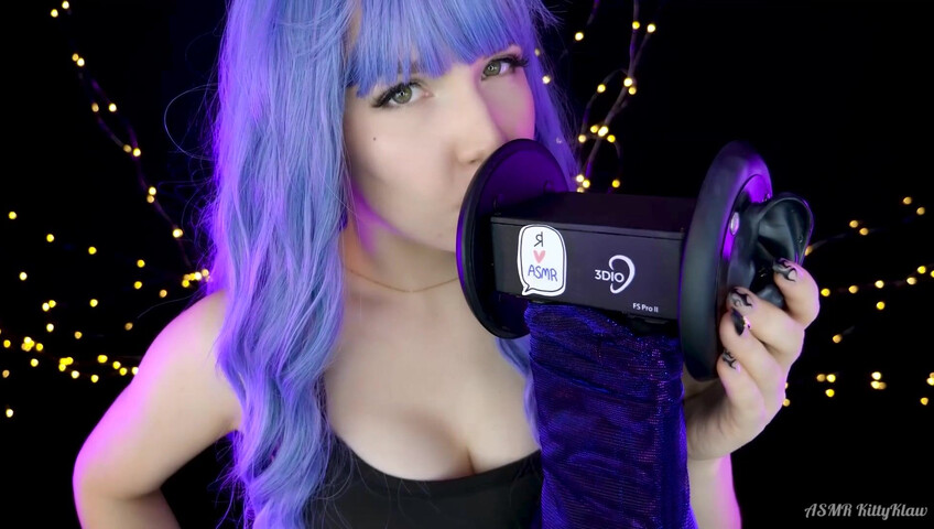 ASMR Kitty Klaw - Hot Licking & Mouth sounds