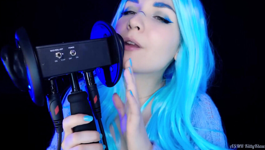 ASMR Kitty Klaw - Licking & Mouth sounds