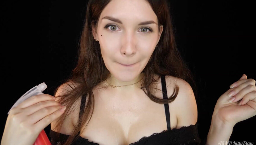 ASMR Kitty Klaw - Relax on a Hot day