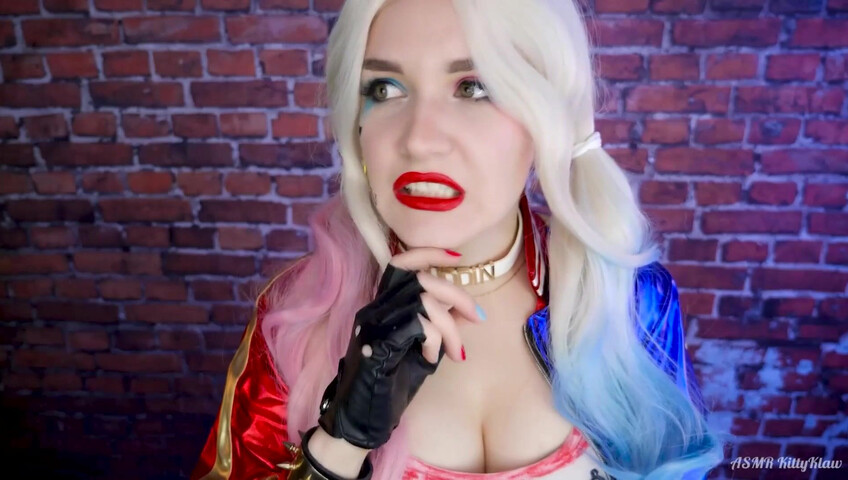 ASMR Kitty Klaw - You were kidnapped by Harley Quinn