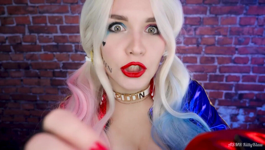 ASMR Kitty Klaw - You were kidnapped by Harley Quinn