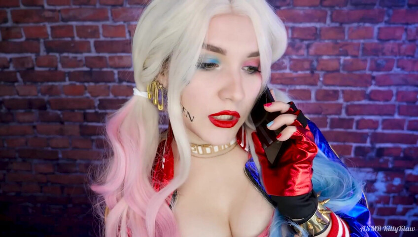 ASMR Kitty Klaw - You were kidnapped by Harley Quinn