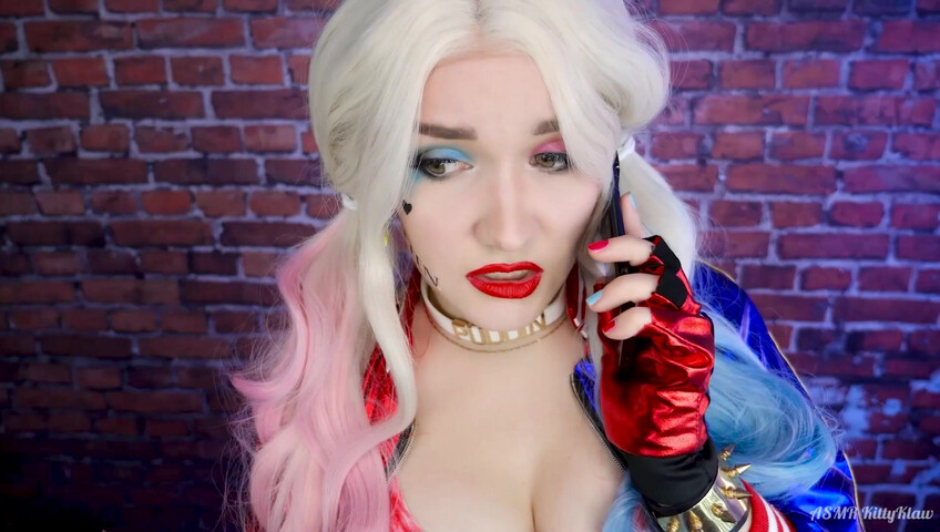 ASMR Kitty Klaw - You were kidnapped by Harley Quinn