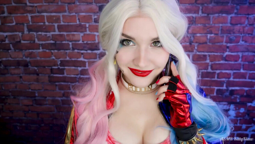 ASMR Kitty Klaw - You were kidnapped by Harley Quinn