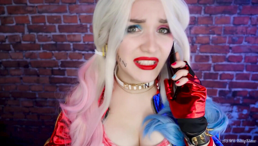 ASMR Kitty Klaw - You were kidnapped by Harley Quinn