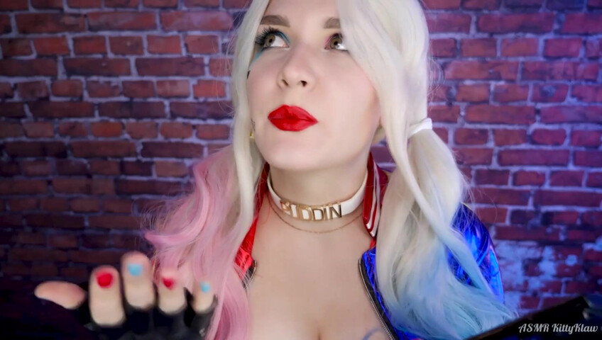 ASMR Kitty Klaw - You were kidnapped by Harley Quinn