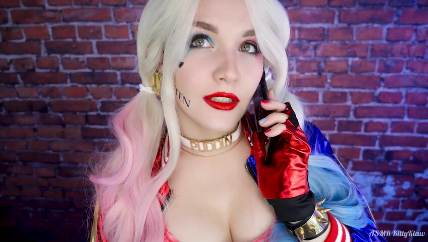 ASMR Kitty Klaw - You were kidnapped by Harley Quinn