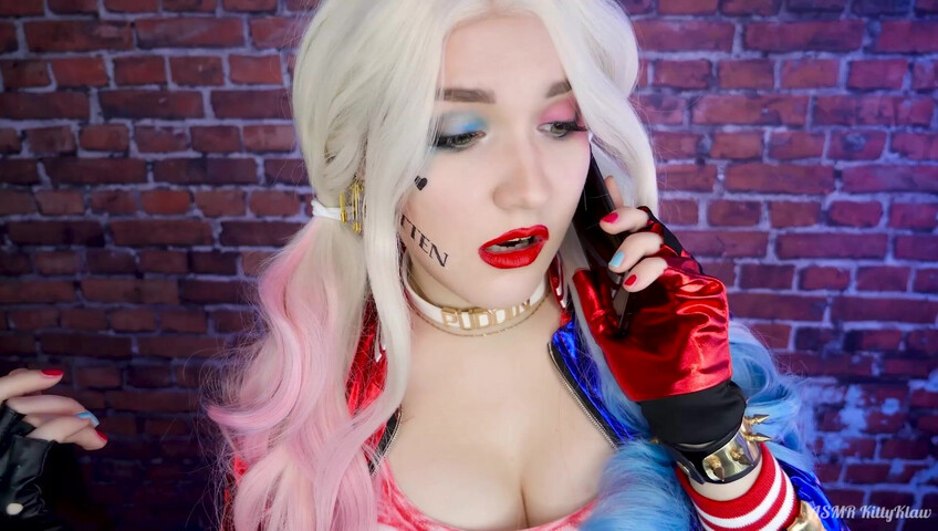 ASMR Kitty Klaw - You were kidnapped by Harley Quinn