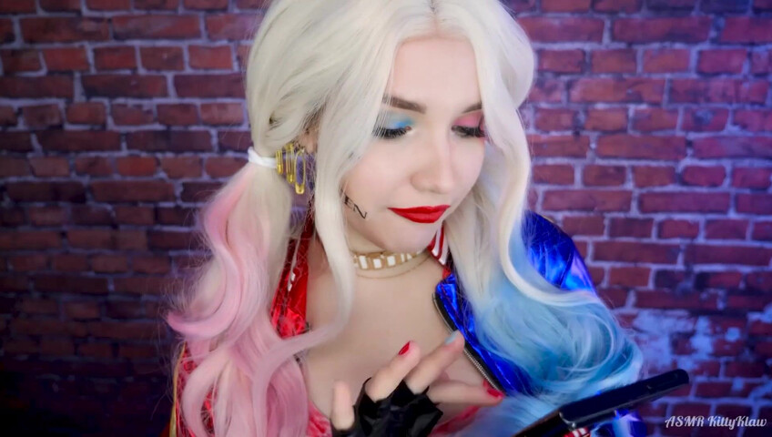 ASMR Kitty Klaw - You were kidnapped by Harley Quinn