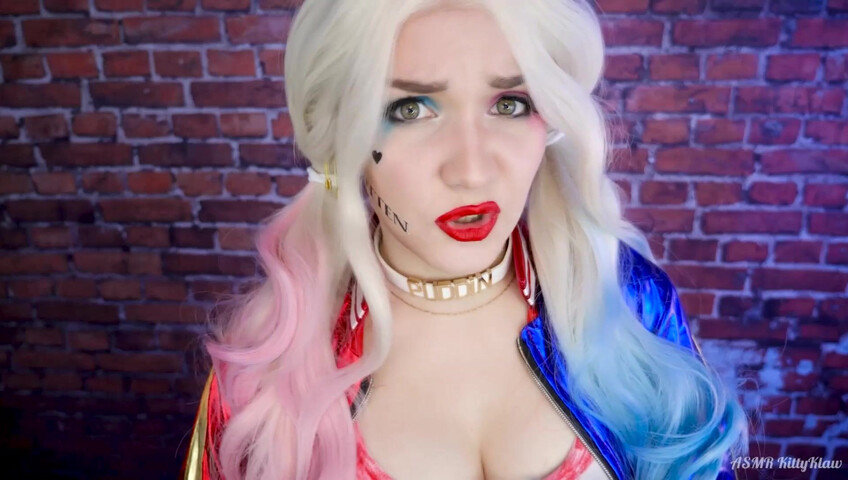 ASMR Kitty Klaw - You were kidnapped by Harley Quinn