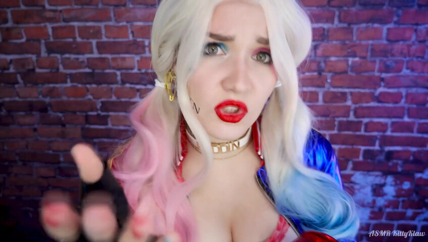 ASMR Kitty Klaw - You were kidnapped by Harley Quinn