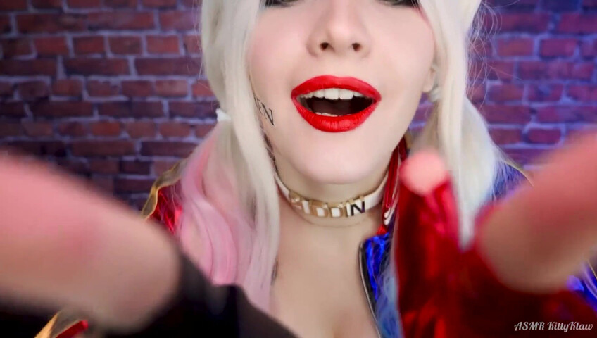ASMR Kitty Klaw - You were kidnapped by Harley Quinn