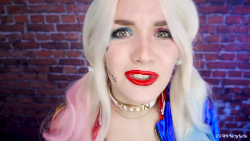 ASMR Kitty Klaw - You were kidnapped by Harley Quinn