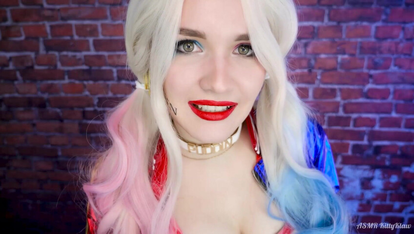 ASMR Kitty Klaw - You were kidnapped by Harley Quinn