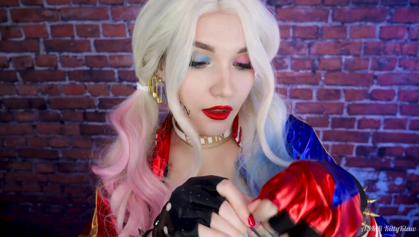 ASMR Kitty Klaw - You were kidnapped by Harley Quinn