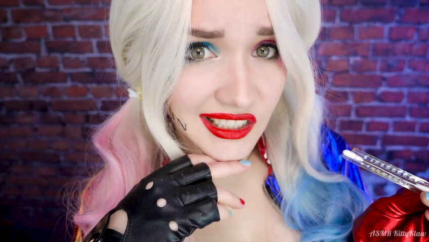 ASMR Kitty Klaw - You were kidnapped by Harley Quinn