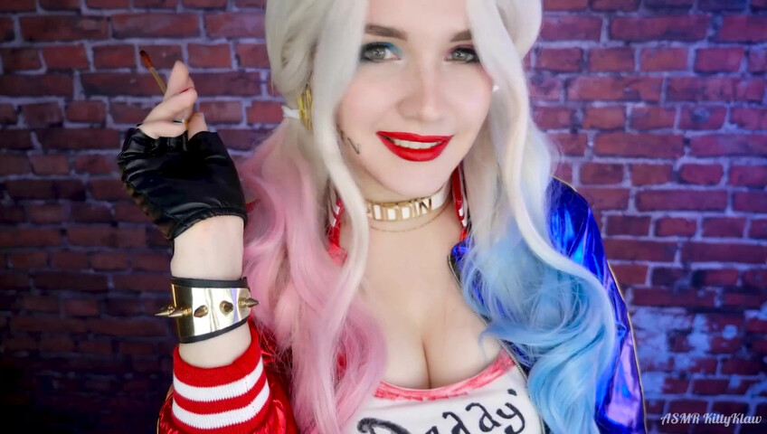 ASMR Kitty Klaw - You were kidnapped by Harley Quinn