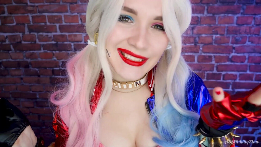 ASMR Kitty Klaw - You were kidnapped by Harley Quinn