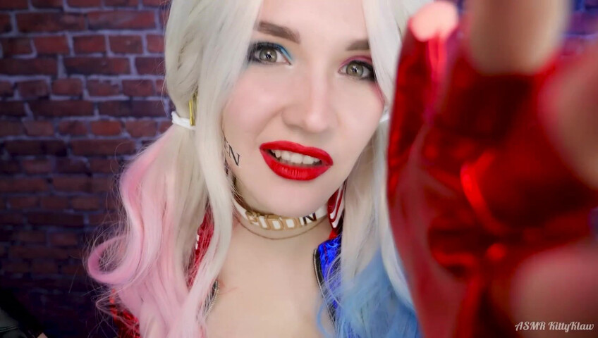 ASMR Kitty Klaw - You were kidnapped by Harley Quinn