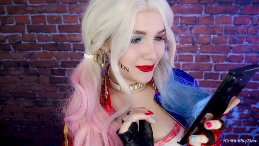 ASMR Kitty Klaw - You were kidnapped by Harley Quinn