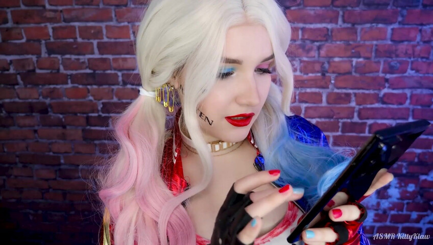 ASMR Kitty Klaw - You were kidnapped by Harley Quinn