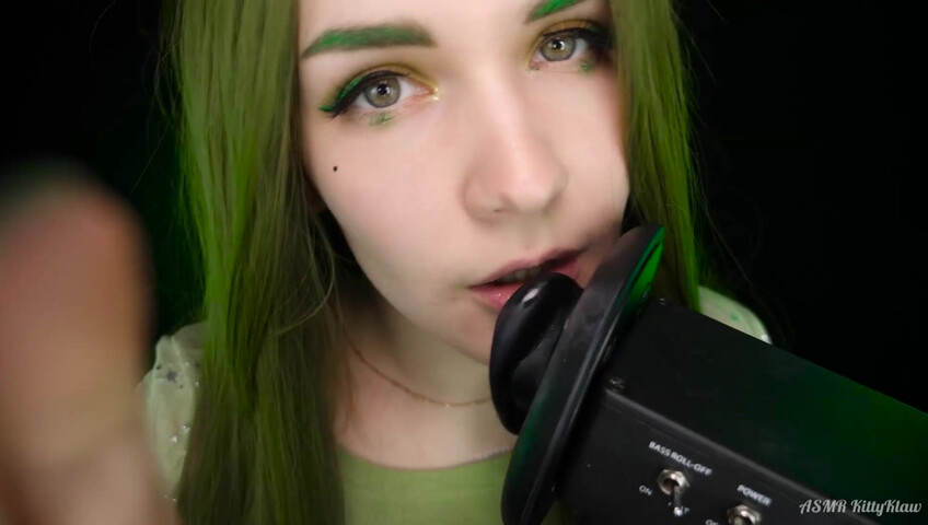 ASMR Kitty Klaw New - Licking & Mouth sounds