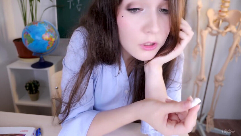 ASMR KittyKlaw - Shool Girl Roleplay