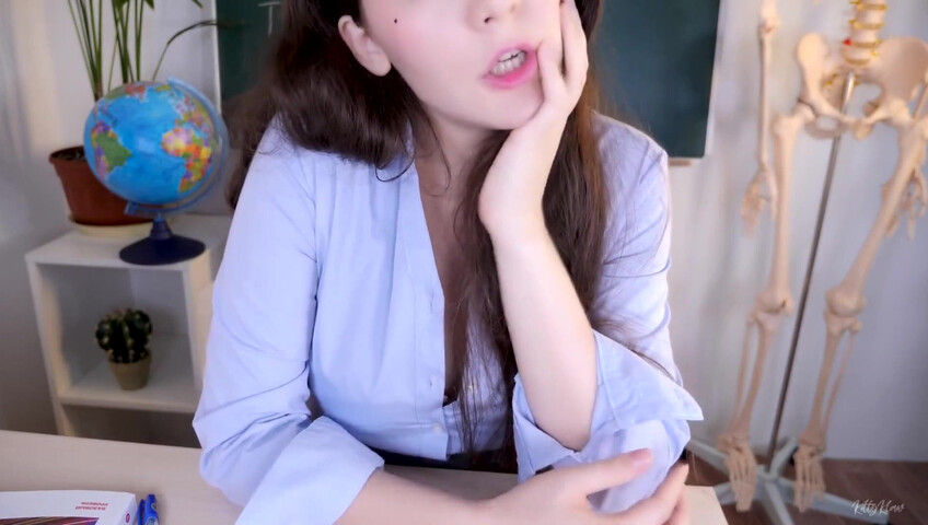 ASMR KittyKlaw - Shool Girl Roleplay