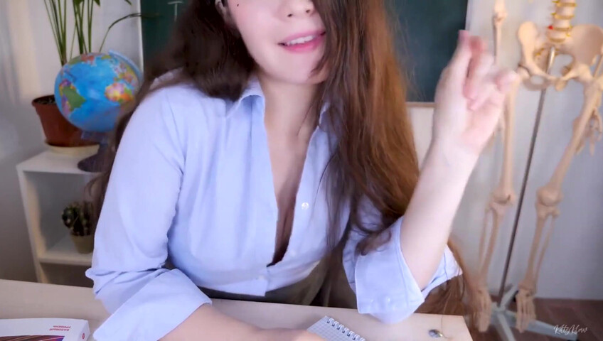 ASMR KittyKlaw - Shool Girl Roleplay