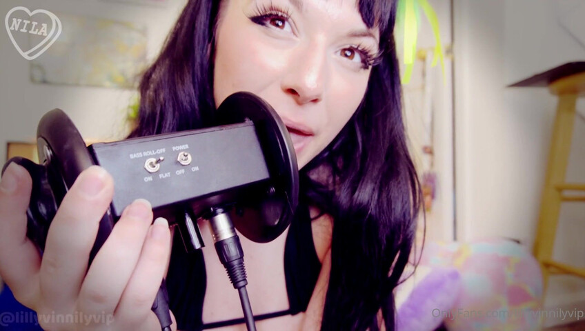 ASMR LillyVinnily - Hot Ear Liking