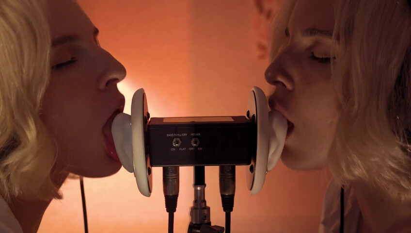 ASMR MACRO Double Ear Licking Close Up by Elsa