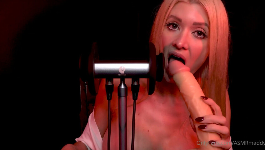 ASMR Maddy - 17 April 2021 - 10 Inch Dildo ASMR - Video shot a few months ago