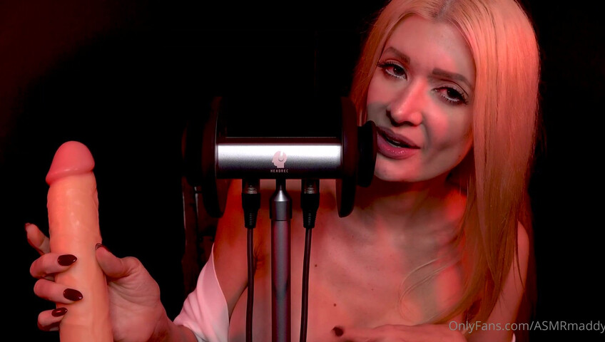 ASMR Maddy - 17 April 2021 - 10 Inch Dildo ASMR - Video shot a few months ago