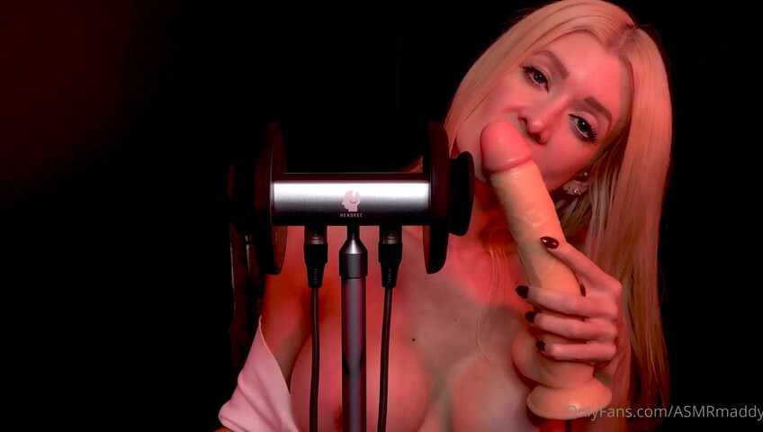 ASMR Maddy - 17 April 2021 - 10 Inch Dildo ASMR - Video shot a few months ago