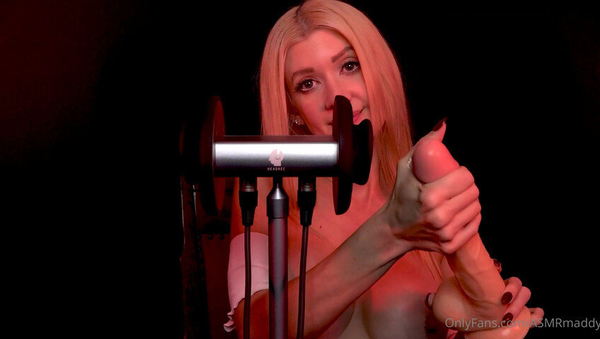 ASMR Maddy - 17 April 2021 - 10 Inch Dildo ASMR - Video shot a few months ago