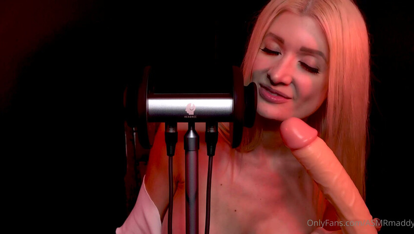 ASMR Maddy - 17 April 2021 - 10 Inch Dildo ASMR - Video shot a few months ago