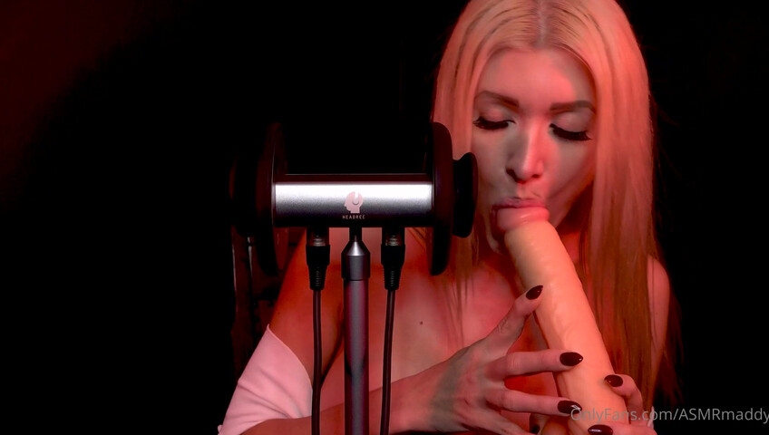 ASMR Maddy - 17 April 2021 - 10 Inch Dildo ASMR - Video shot a few months ago