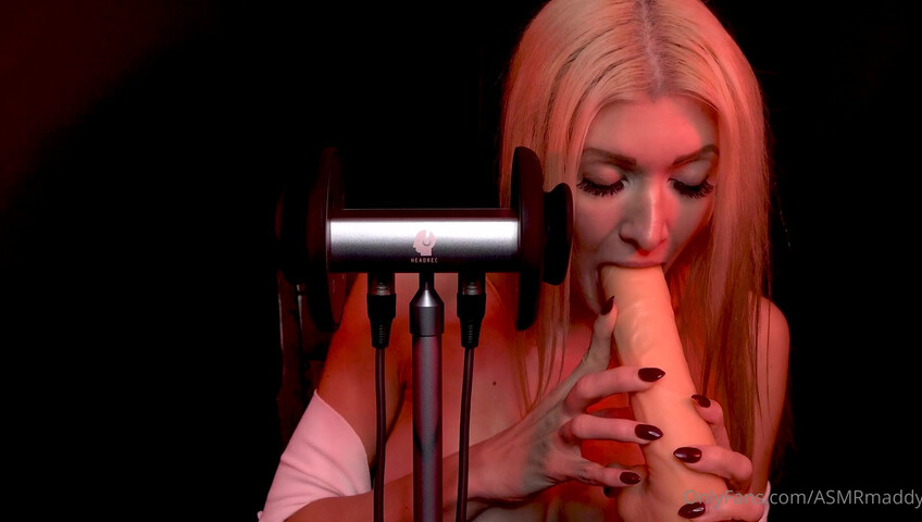 ASMR Maddy - 17 April 2021 - 10 Inch Dildo ASMR - Video shot a few months ago