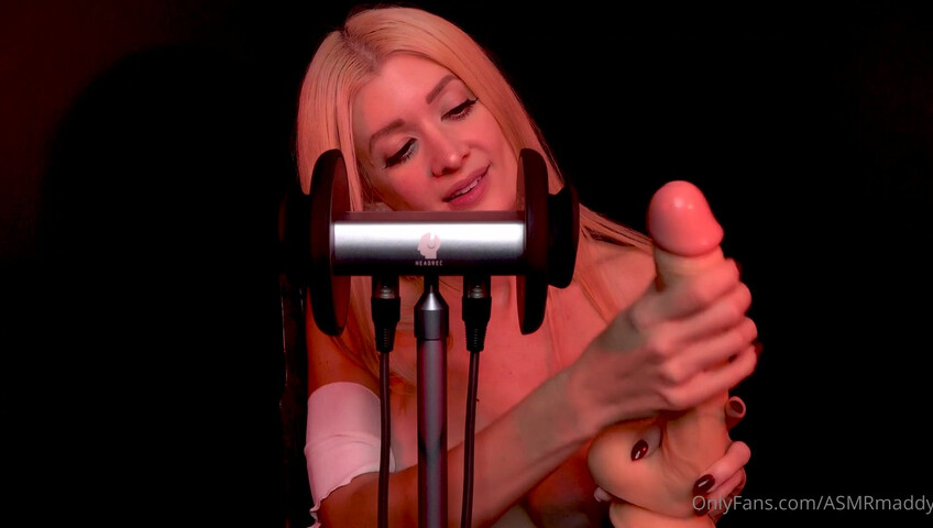ASMR Maddy - 17 April 2021 - 10 Inch Dildo ASMR - Video shot a few months ago