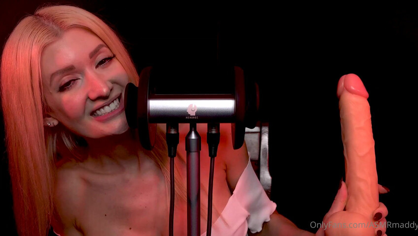 ASMR Maddy - 17 April 2021 - 10 Inch Dildo ASMR - Video shot a few months ago