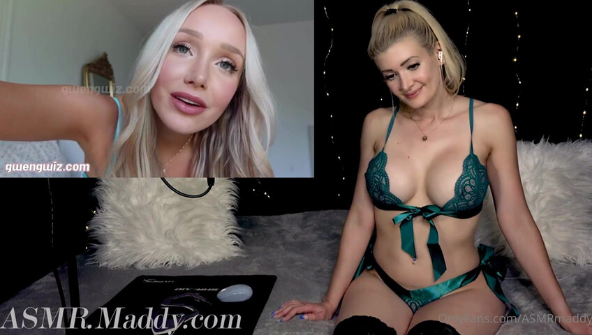 ASMR Maddy - Gwen Gwiz - 15 September 2021 - Masturbating With GwenGwiz