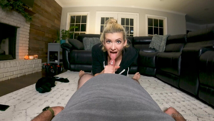 ASMR Maddy Blowjob - 25 March 2021 - Personal Trainer POV Blowjob