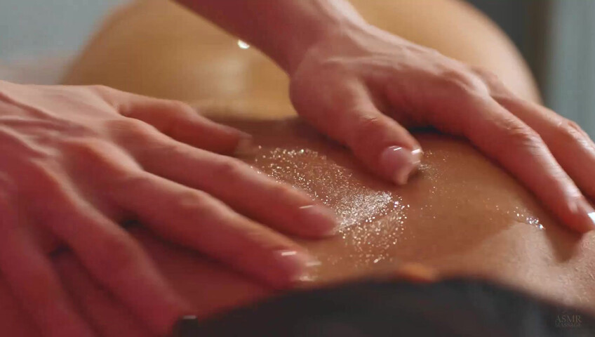 ASMR Massage - 22 April 2024 - Back And Butt Massage by Adel to Cheril