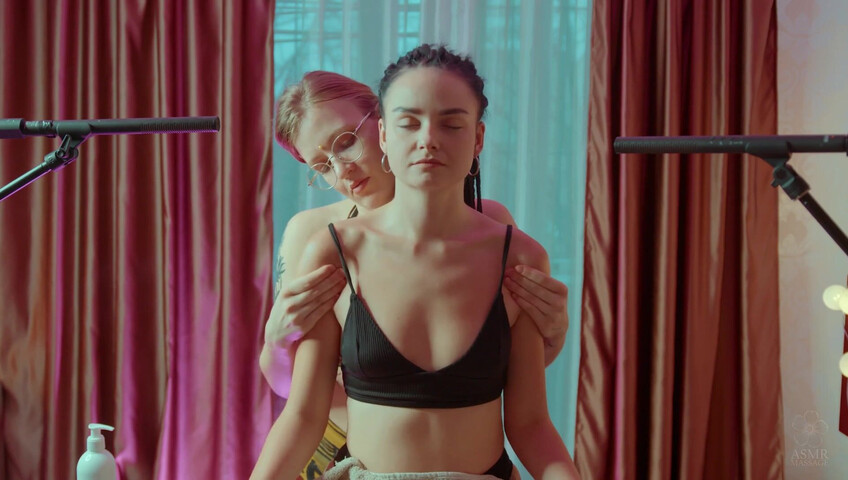 ASMR Massage - 27 October 2024 - Shoulders Massage by Yolana to Amazonica