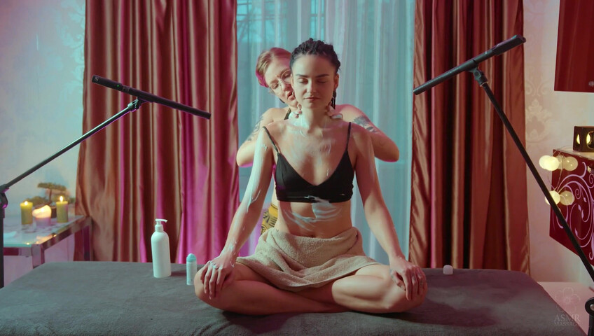 ASMR Massage - 27 October 2024 - Shoulders Massage by Yolana to Amazonica