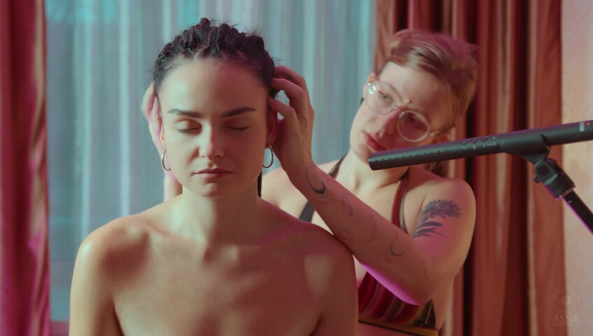 ASMR Massage - 27 October 2024 - Shoulders Massage by Yolana to Amazonica