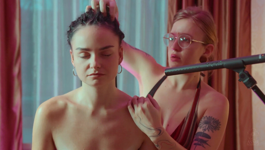 ASMR Massage - 27 October 2024 - Shoulders Massage by Yolana to Amazonica