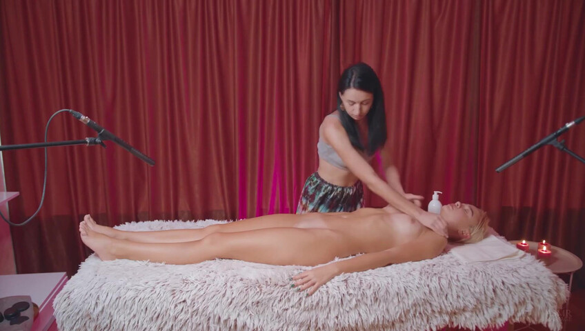 ASMR Massage - Back and Front Massage